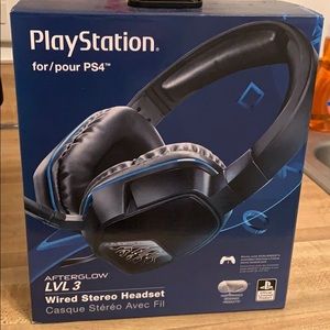 PS4 AfterGlow Level 3 Wired Stereo Headset
